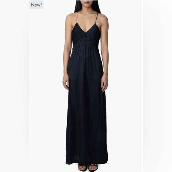 NWT Rayonne Satin Maxi Slipdress - Picture 1 of 5
